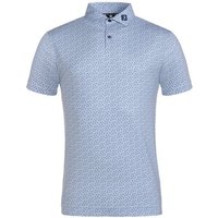 FootJoy Bounce Print Pique Halbarm Polo grau FootJoy Bounce Print Pique Halbarm Polo grau von FootJoy