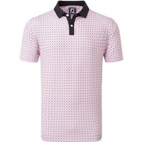 FootJoy Circle Print Halbarm Polo lila FootJoy Circle Print Halbarm Polo lila von FootJoy