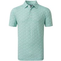 FootJoy Confetti Print Halbarm Polo türkis FootJoy Confetti Print Halbarm Polo türkis von FootJoy