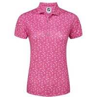 FootJoy Floral Print Halbarm Polo pink FootJoy Floral Print Halbarm Polo pink von FootJoy