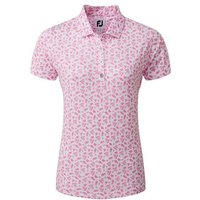FootJoy Floral Print Halbarm Polo weiß FootJoy Floral Print Halbarm Polo weiß von FootJoy