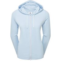 FootJoy Full-Zip Hoodie Jacke Sweatshirt hellblau von FootJoy