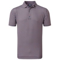 FootJoy Half Moon Geo Halbarm Polo lila FootJoy Half Moon Geo Halbarm Polo lila von FootJoy