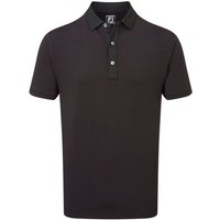 FootJoy Jacquard Dot Halbarm Polo schwarz FootJoy Jacquard Dot Halbarm Polo schwarz von FootJoy