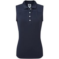 FootJoy MESH BACK SLEEVELESS LISLE ohne Arm Polo navy FootJoy MESH BACK SLEEVELESS LISLE ohne Arm Polo navy von FootJoy