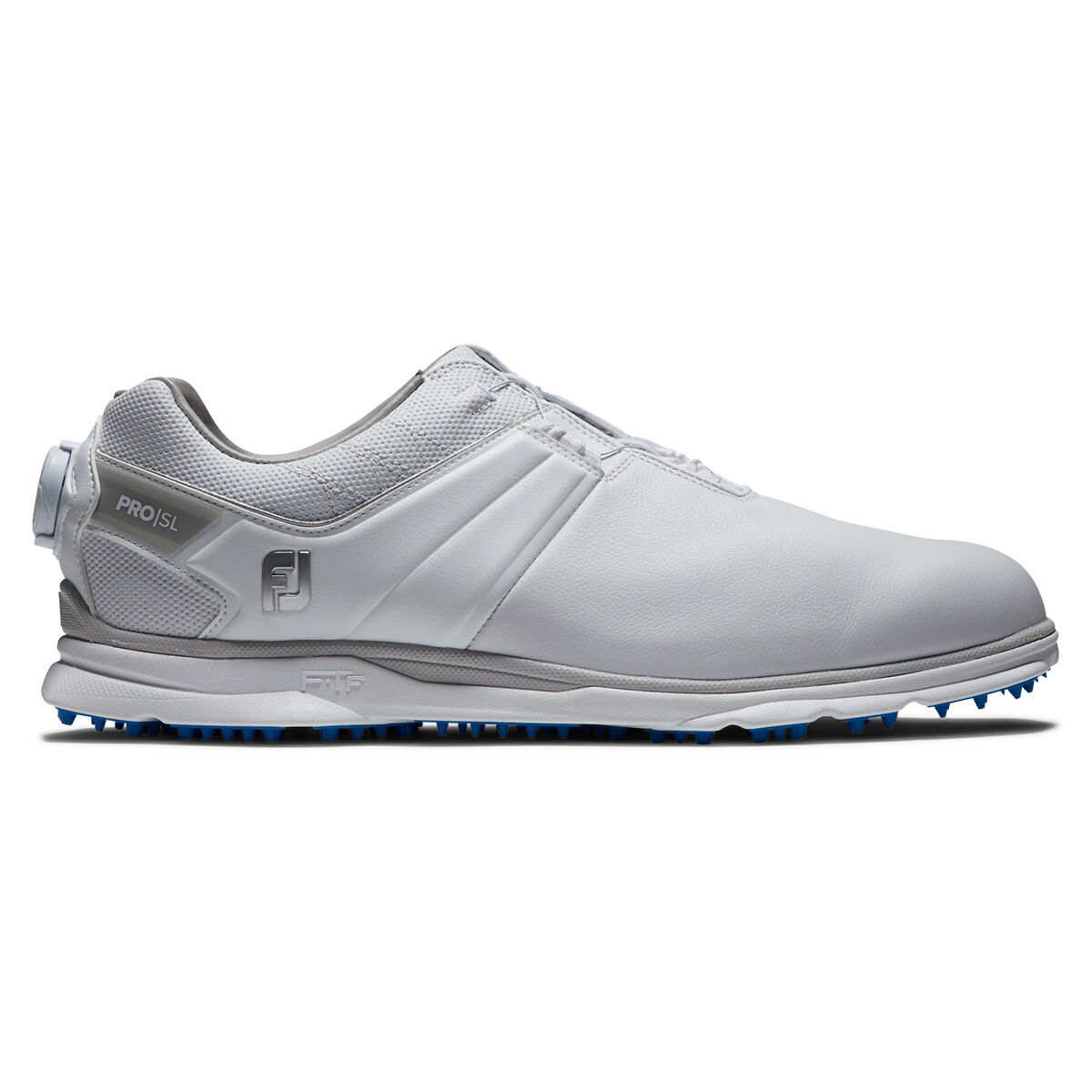 FootJoy Men's Pro SL Waterproof Spikeless BOA Golf Shoes, Mens, White/grey, 8.5, Regular | American Golf von FootJoy