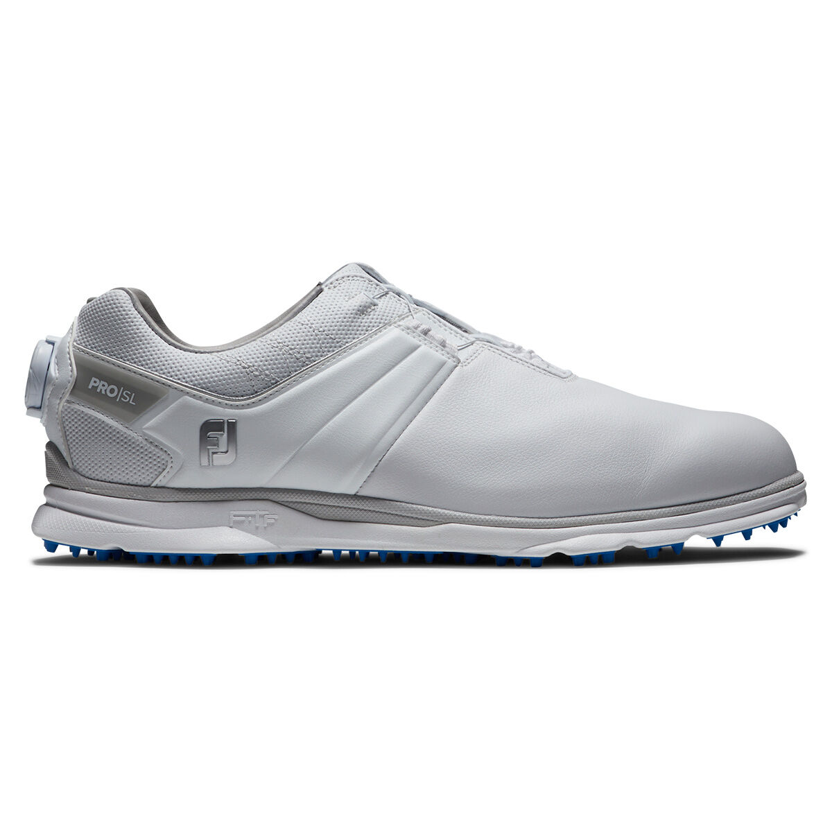 FootJoy Men's Pro SL Waterproof Spikeless BOA Golf Shoes, Mens, White/grey, 9.5, Regular | American Golf von FootJoy