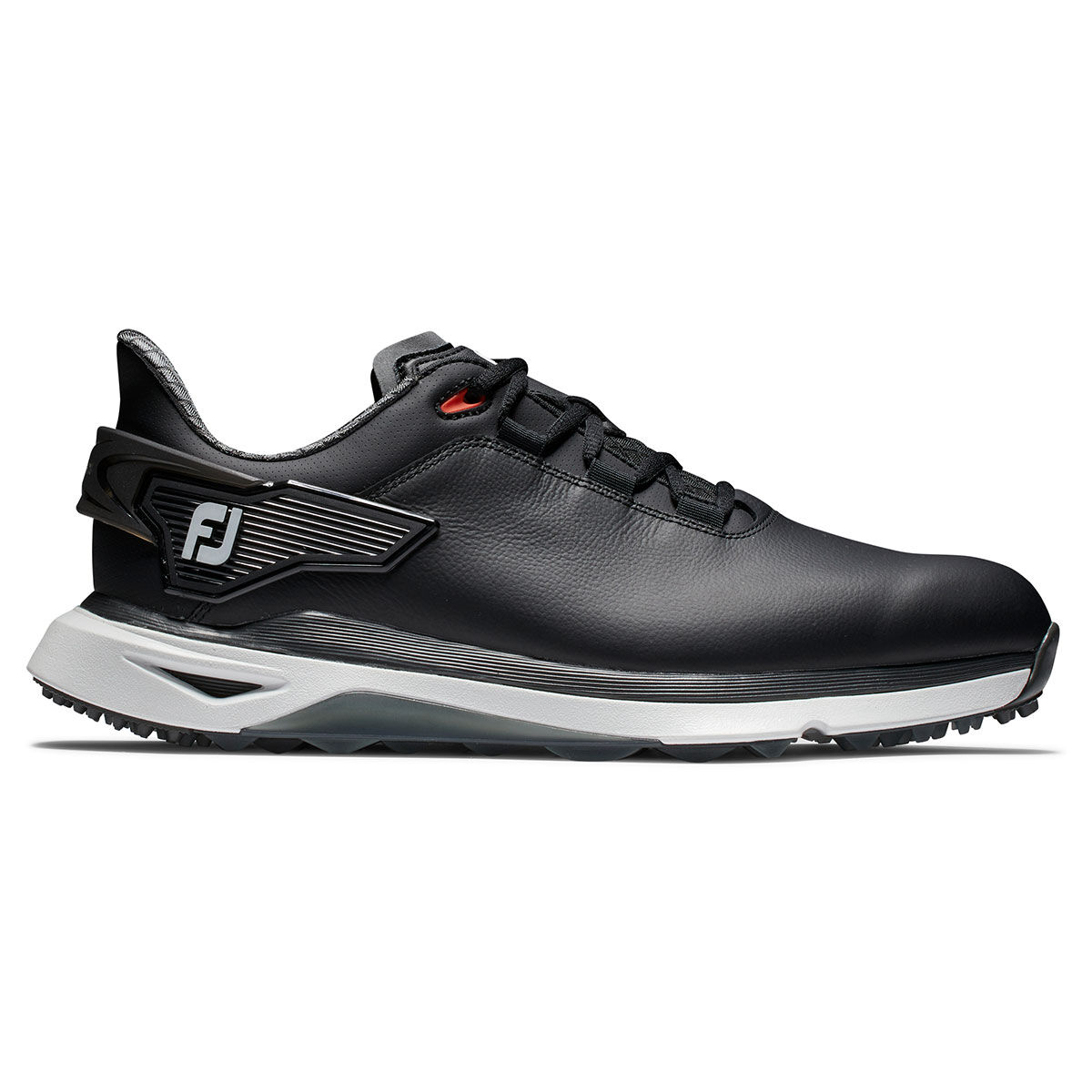 FootJoy Men's Pro SLX Spikeless Waterproof Regular Fit Golf Shoes, Black, White and Grey, Size: 8 | American Golf von Footjoy