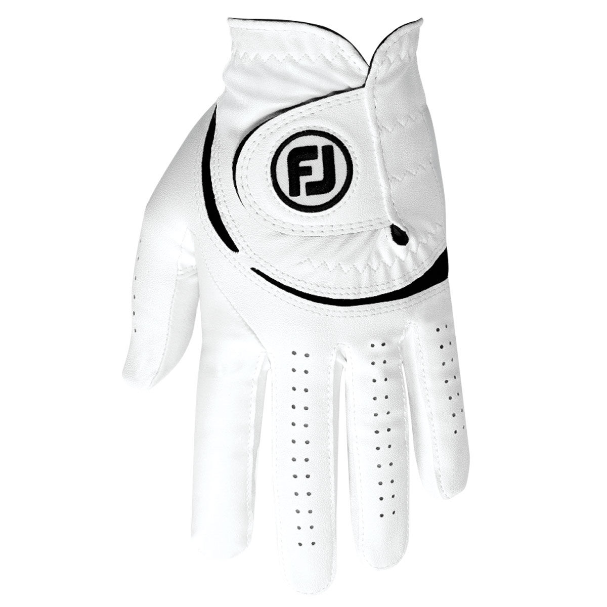 FootJoy Men's Weathersof Golf Glove, Mens, Left hand, Small, White | American Golf von FootJoy