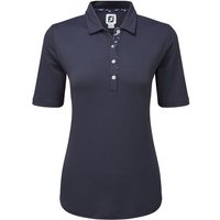 FootJoy Solid Halbarm Polo navy von FootJoy