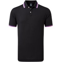 FootJoy Solid Halbarm Polo schwarz FootJoy Solid Halbarm Polo schwarz von FootJoy