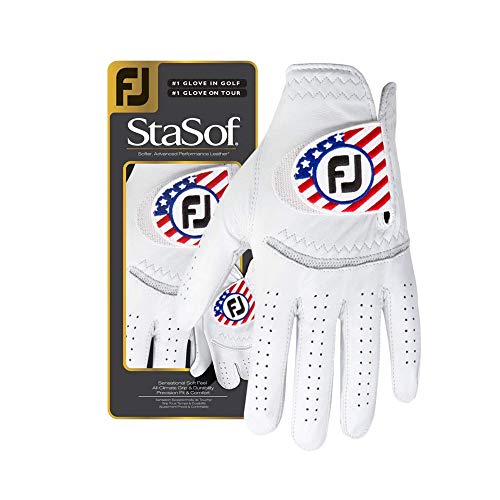 FootJoy StaSof Flaggenhandschuhe, Perle, Größe M/L FootJoy StaSof Flaggenhandschuhe, Perle, Größe M/L von FootJoy