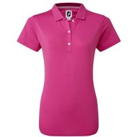 FootJoy Stretch Pique Solid Halbarm Polo pink von FootJoy