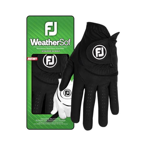 FootJoy WeatherSof Damen Golfhandschuh, Schwarz FootJoy WeatherSof Damen Golfhandschuh, Schwarz von FootJoy