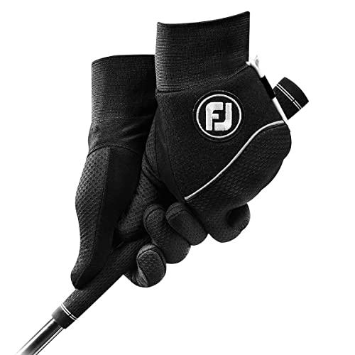 FootJoy WinterSof Damen Golfhandschuhe, 1 Paar, Schwarz, Größe M von FootJoy