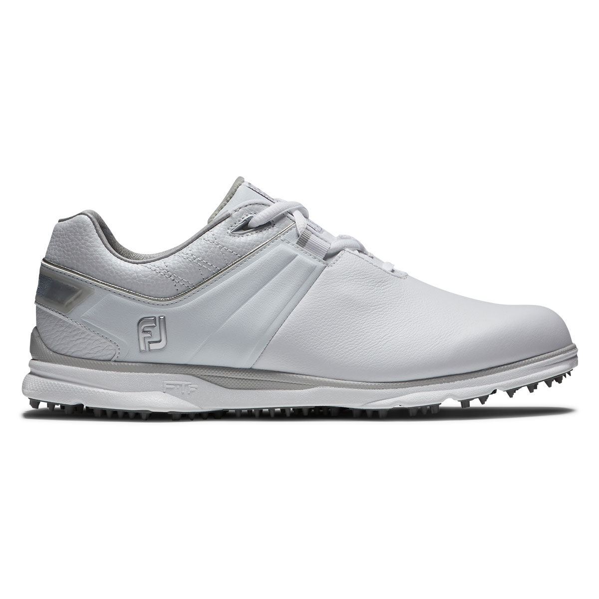 FootJoy Womens Pro SL Waterproof Spikeless Golf Shoes, Female, White/grey, 5, Regular | American Golf von FootJoy