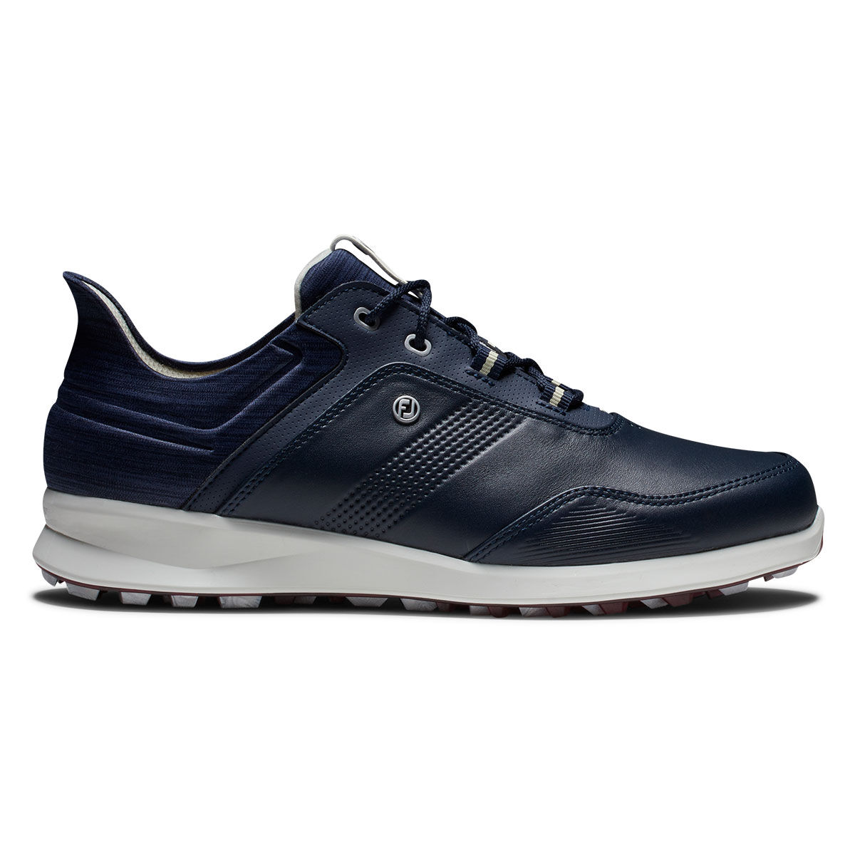 FootJoy Womens Stratos Waterproof Spikeless Golf Shoes, Female, Navy, 4, Regular | American Golf von FootJoy