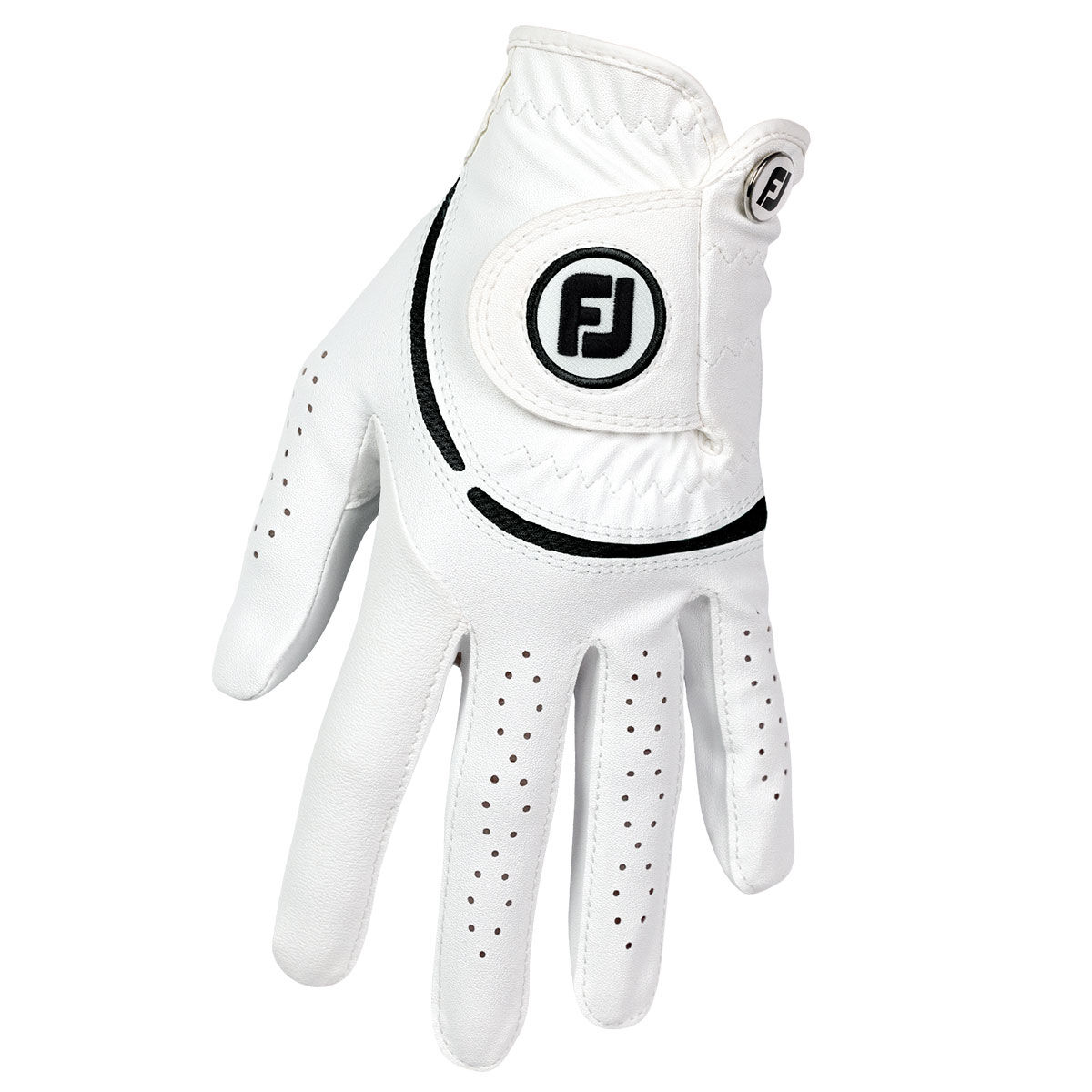 FootJoy Womens Weathersof Golf Glove, Female, Left hand, Large, White | American Golf von Footjoy