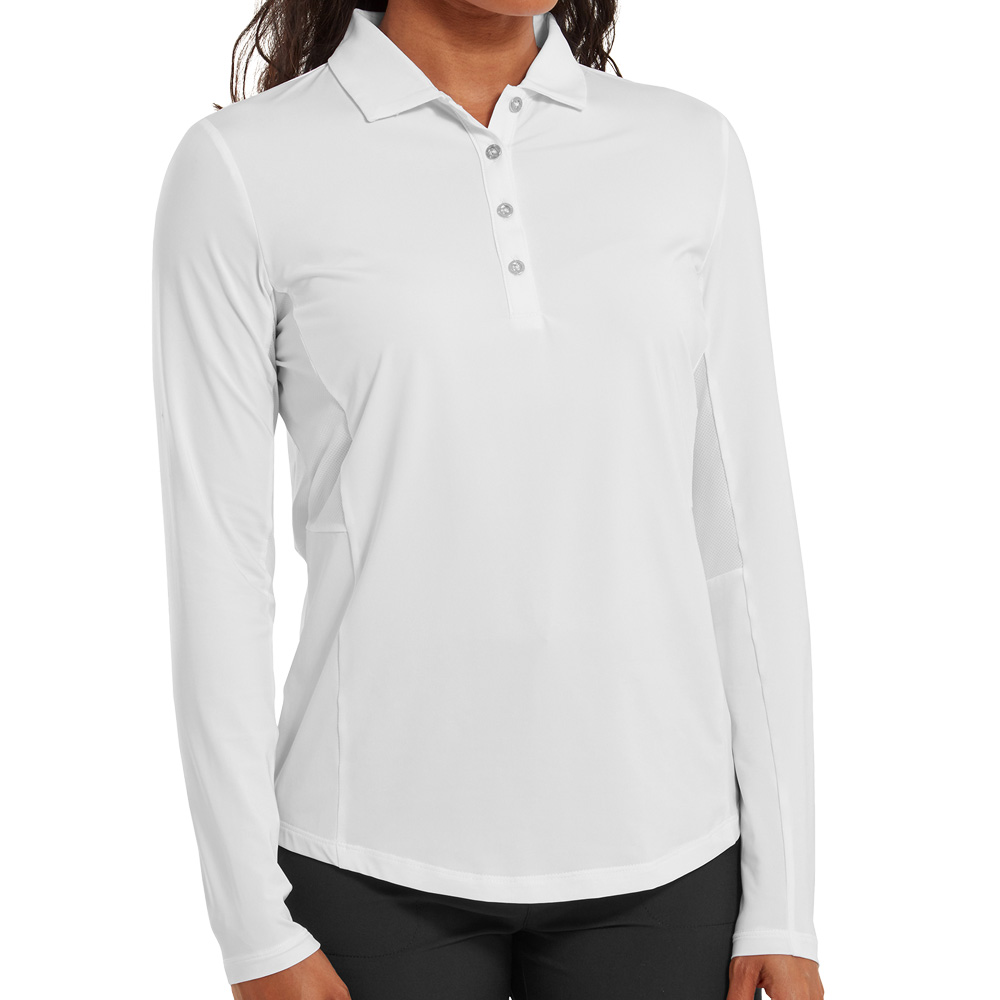 'Footjoy Damen Sun Protec Langarm Polo weiss' 'Footjoy Damen Sun Protec Langarm Polo weiss' von FootJoy