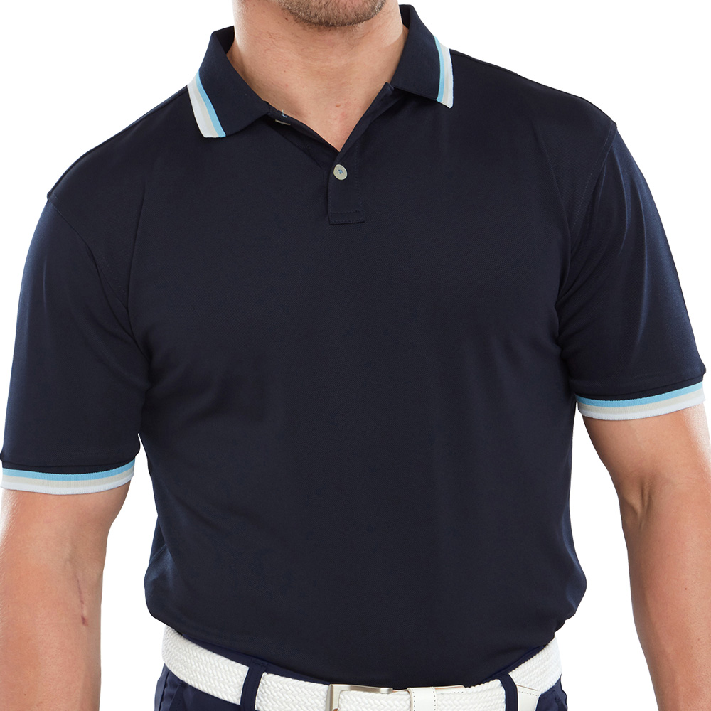 'Footjoy Golf Trim Herren Pique Polo navy' 'Footjoy Golf Trim Herren Pique Polo navy' von FootJoy