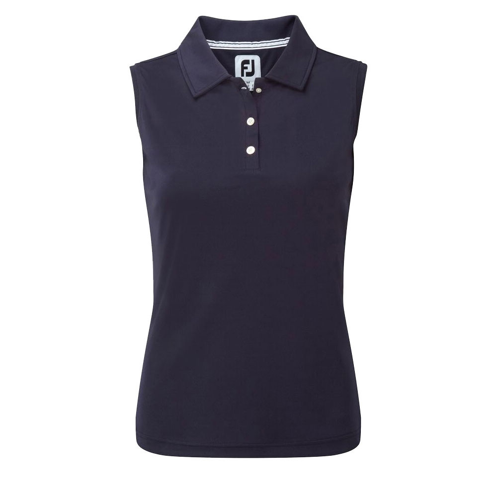 'Footjoy GolfLeisure Interlock Sleeveless Damen Polo navy' 'Footjoy GolfLeisure Interlock Sleeveless Damen Polo navy' von FootJoy