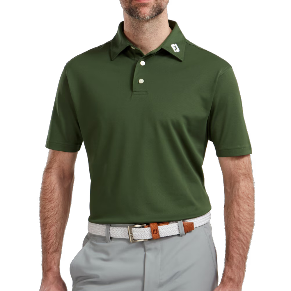 'Footjoy Pique Stretch Herren Polo olive' 'Footjoy Pique Stretch Herren Polo olive' von FootJoy