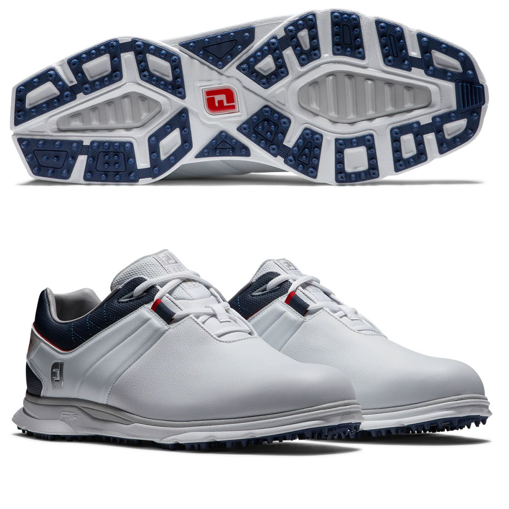 'Footjoy Pro SL Herren Golfschuh weiss/navy/rot' 'Footjoy Pro SL Herren Golfschuh weiss/navy/rot' von FootJoy