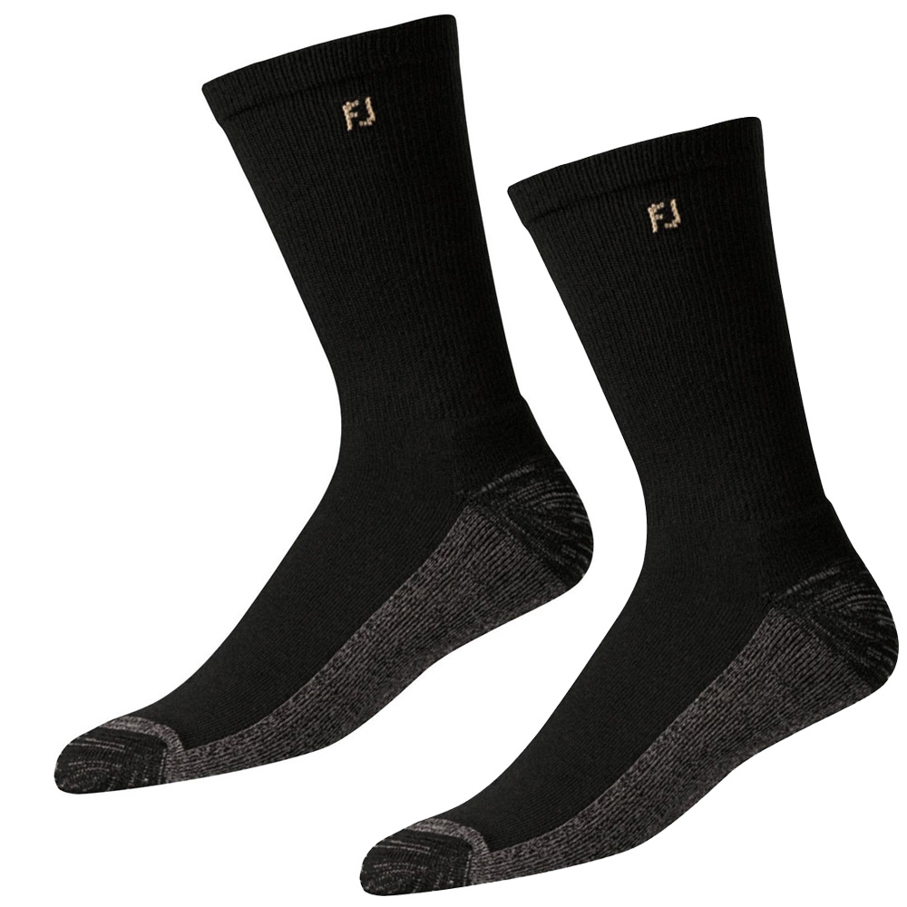 'Footjoy ProDry Crew 2er Pack Herren Golfsocken schwarz' von FootJoy