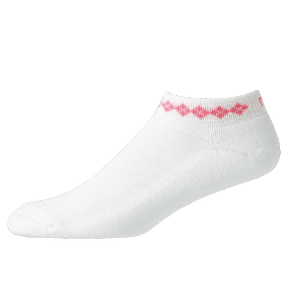 'Footjoy ProDry LW Argyle Damen Golfsocken weiss/pin' 'Footjoy ProDry LW Argyle Damen Golfsocken weiss/pin' von FootJoy