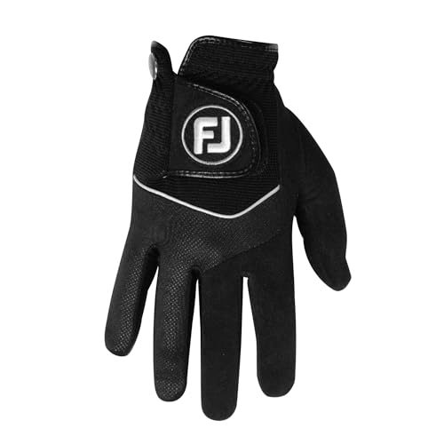 Footjoy Raingrip Herren-Golfhandschuhe, Schwarz, Größe S Footjoy Raingrip Herren-Golfhandschuhe, Schwarz, Größe S von FootJoy