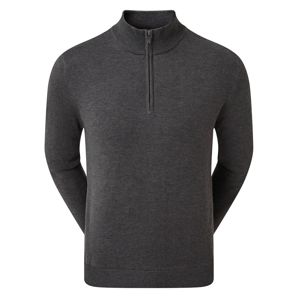 'Footjoy Wollmix 1/2 Zip Pullover Windshield dunkelgrau' 'Footjoy Wollmix 1/2 Zip Pullover Windshield dunkelgrau' von FootJoy