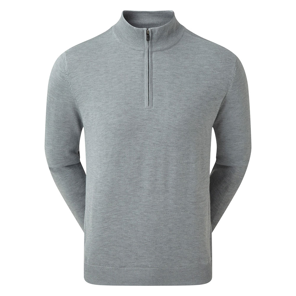 'Footjoy Wollmix 1/2 Zip Pullover Windshield grau' 'Footjoy Wollmix 1/2 Zip Pullover Windshield grau' von FootJoy