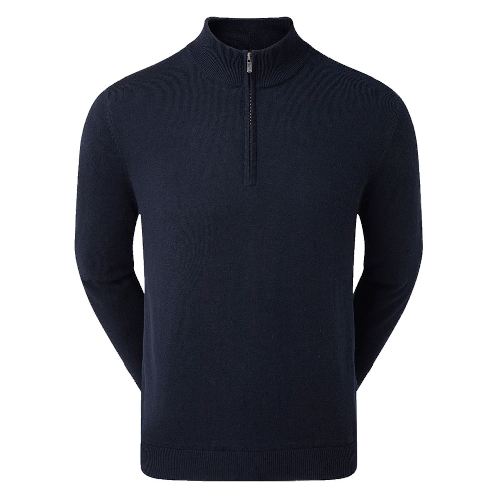 'Footjoy Wollmix 1/2 Zip Pullover Windshield navy' 'Footjoy Wollmix 1/2 Zip Pullover Windshield navy' von FootJoy