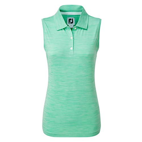 Footjoy Women's Lisle Damen-Poloshirt mit Kragen XS grün Footjoy Women's Lisle Damen-Poloshirt mit Kragen XS grün von FootJoy