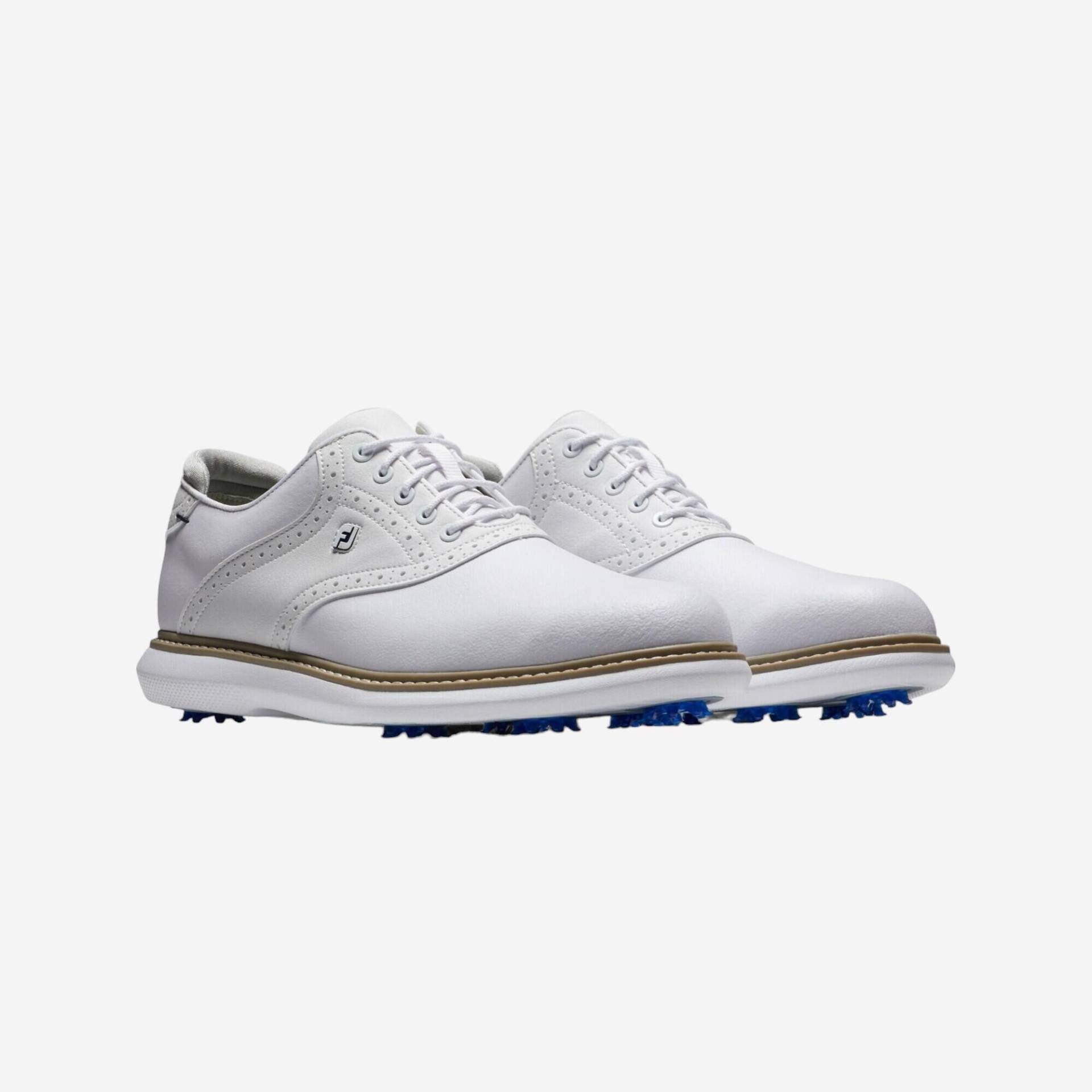 Herren Golfschuhe wasserdicht - Footjoy Tradition weiss von FootJoy