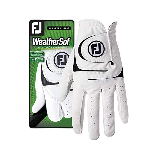 Neue, verbesserte 2017 Footjoy Golfhandschuhe WeatherSof Herren Golf Handschuhe – wählen Sie Ihre Hand & Größe, weiß Neue, verbesserte 2017 Footjoy Golfhandschuhe WeatherSof Herren Golf Handschuhe – wählen Sie Ihre Hand & Größe, weiß von FootJoy
