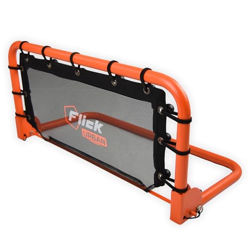 Flick Urban Mini-Wand-Fußball-Rebounder – Tragbares Fußball-Rebounder-Netz – Fußball-Trainingsgeräte entwickelt, um Ihr Fußballtraining mit Multi-Sport-Funktionalität zu verbessern – 66 cm x 31 cm Flick Urban Mini-Wand-Fußball-Rebounder – Tragbares Fußball-Rebounder-Netz – Fußball-Trainingsgeräte entwickelt, um Ihr Fußballtraining mit Multi-Sport-Funktionalität zu verbessern – 66 cm x 31 cm von Football Flick