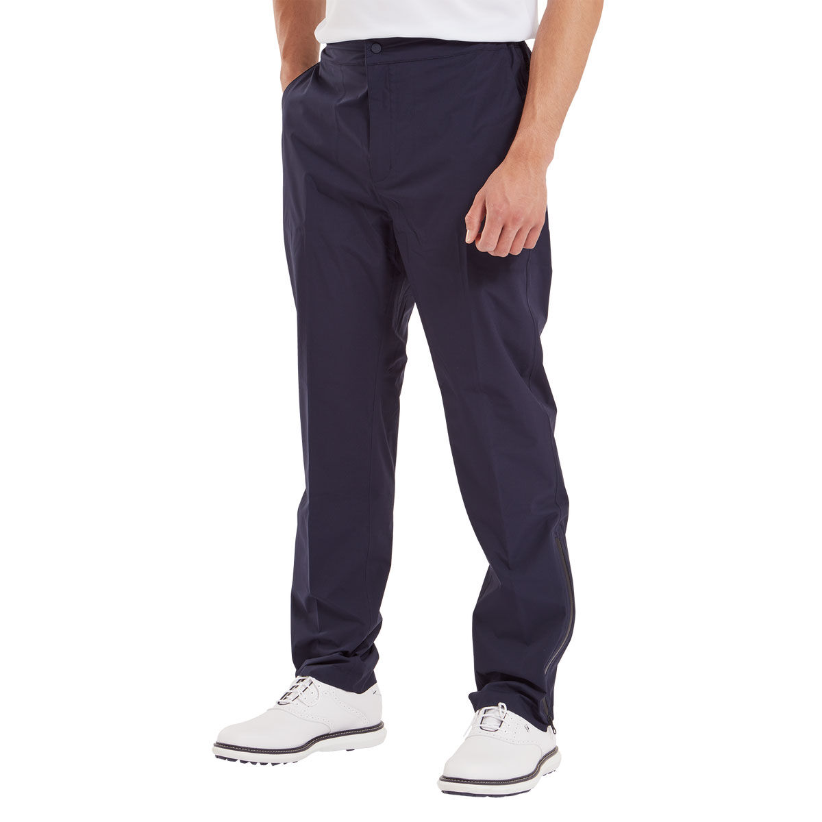 FootJoy Men's HydroLite X Waterproof Golf Trousers, Mens, Navy blue, Xxl, Regular | American Golf von Footjoy