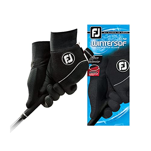 FootJoy Winter Soft Men's Golf Gloves Pair, black - L von FootJoy