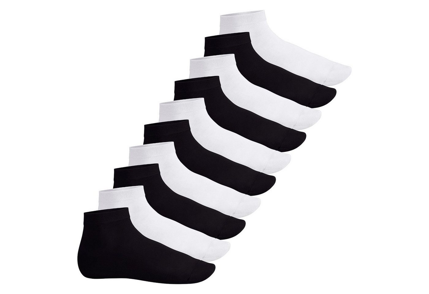 Footstar Kurzsocken Sneak It! Damen & Herren Kurzschaft Sneaker Socken (10 Paar) von Footstar