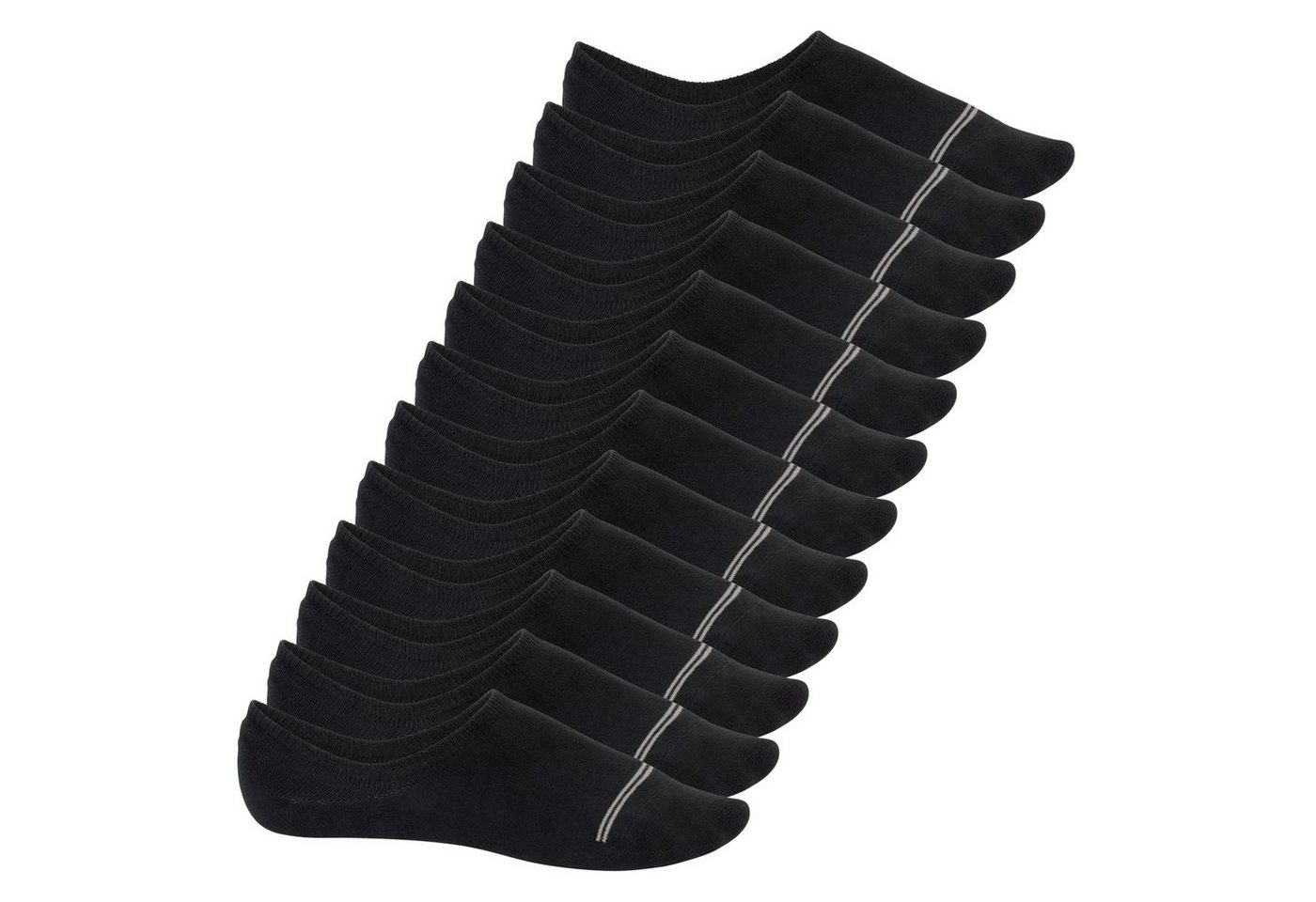 Footstar Sneakersocken Damen & Herren Füßlinge mit Anti-Slip für - Sneak it! Footstar Sneakersocken Damen & Herren Füßlinge mit Anti-Slip für - Sneak it! von Footstar