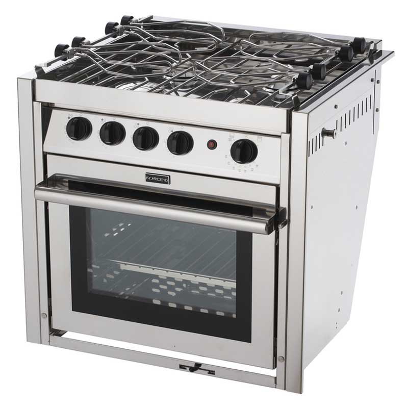 Force 10 American Kitchen Stove Silber 559 x 540 x 603 mm Force 10 American Kitchen Stove Silber 559 x 540 x 603 mm von Force 10