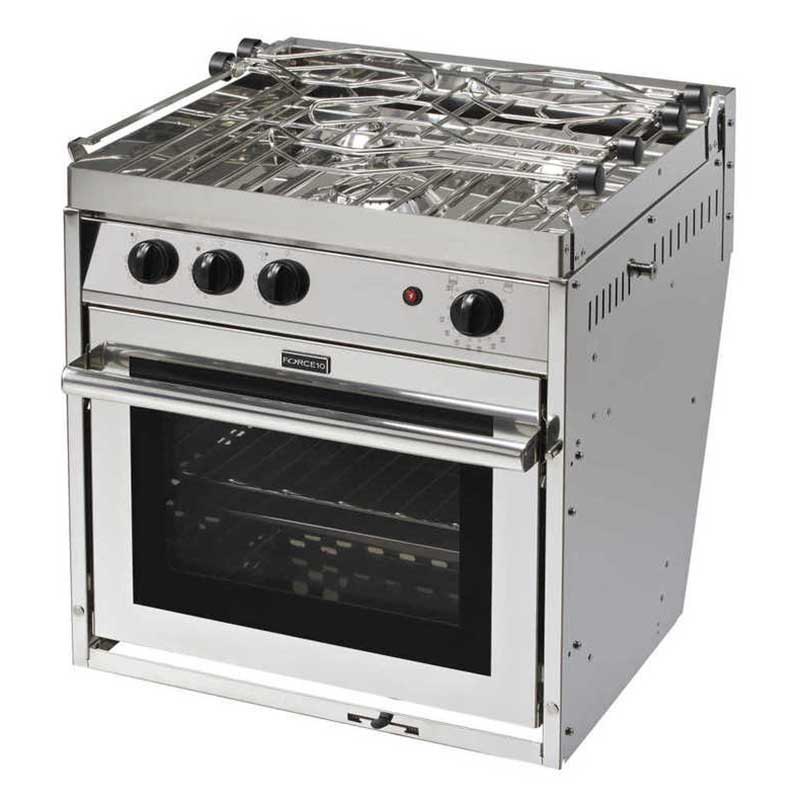 Force 10 Euro Standard Kitchen Stove Silber 517.5 x 546 x 603 mm von Force 10