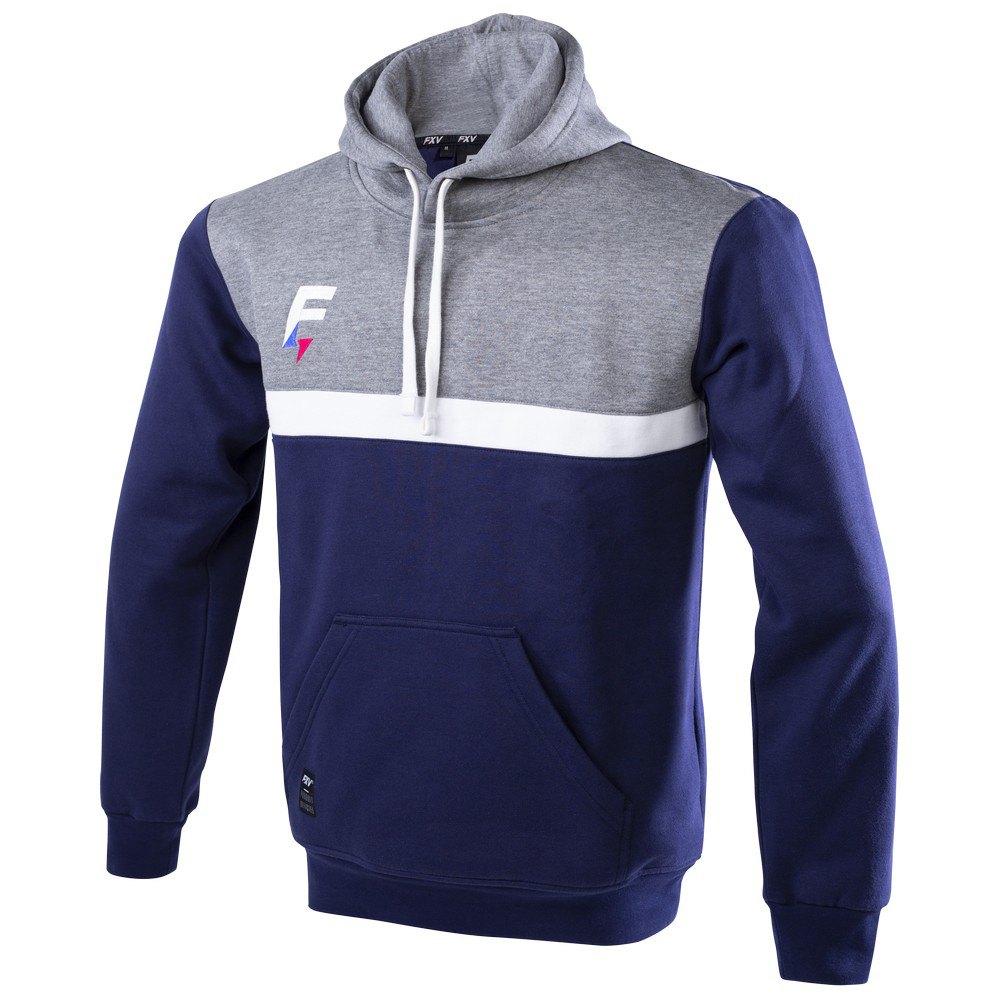 Force Xv Mediane Full Zip Sweatshirt Blau,Grau S Mann von Force Xv