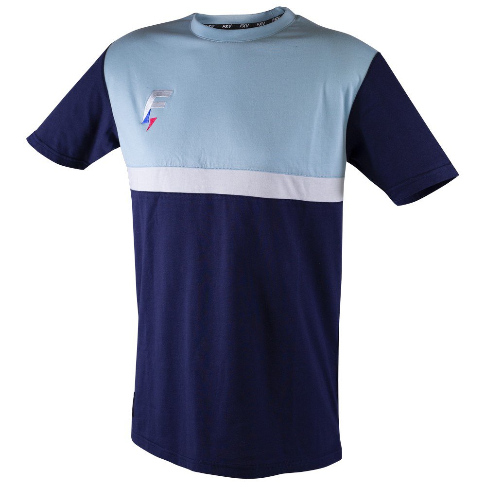 Force Xv Mediane Short Sleeve T-shirt Blau,Grau 2XL Mann von Force Xv