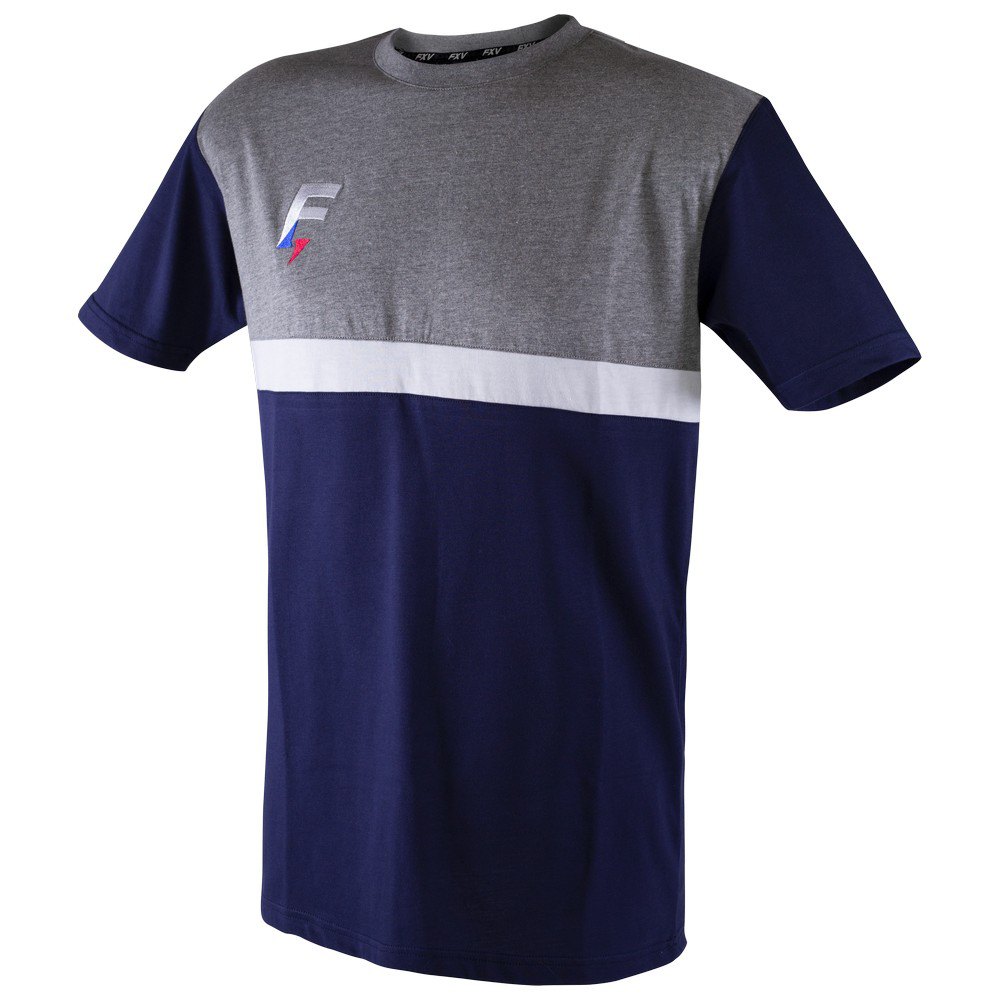 Force Xv Mediane Short Sleeve T-shirt Blau,Grau 4XL Mann von Force Xv