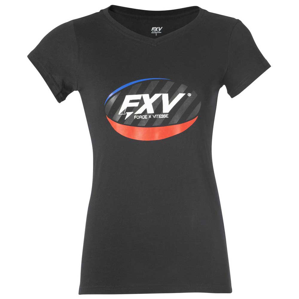 Force Xv Ovale Short Sleeve T-shirt Schwarz 2XL Frau von Force Xv