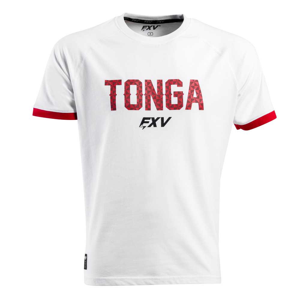 Force Xv Promo Tonga Country Short Sleeve T-shirt Weiß 3XL Mann von Force Xv