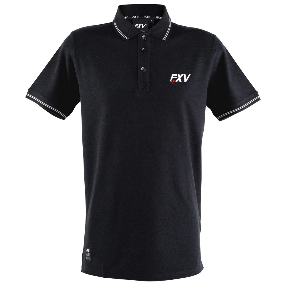 Force Xv Stade Short Sleeve Polo Schwarz L Mann von Force Xv