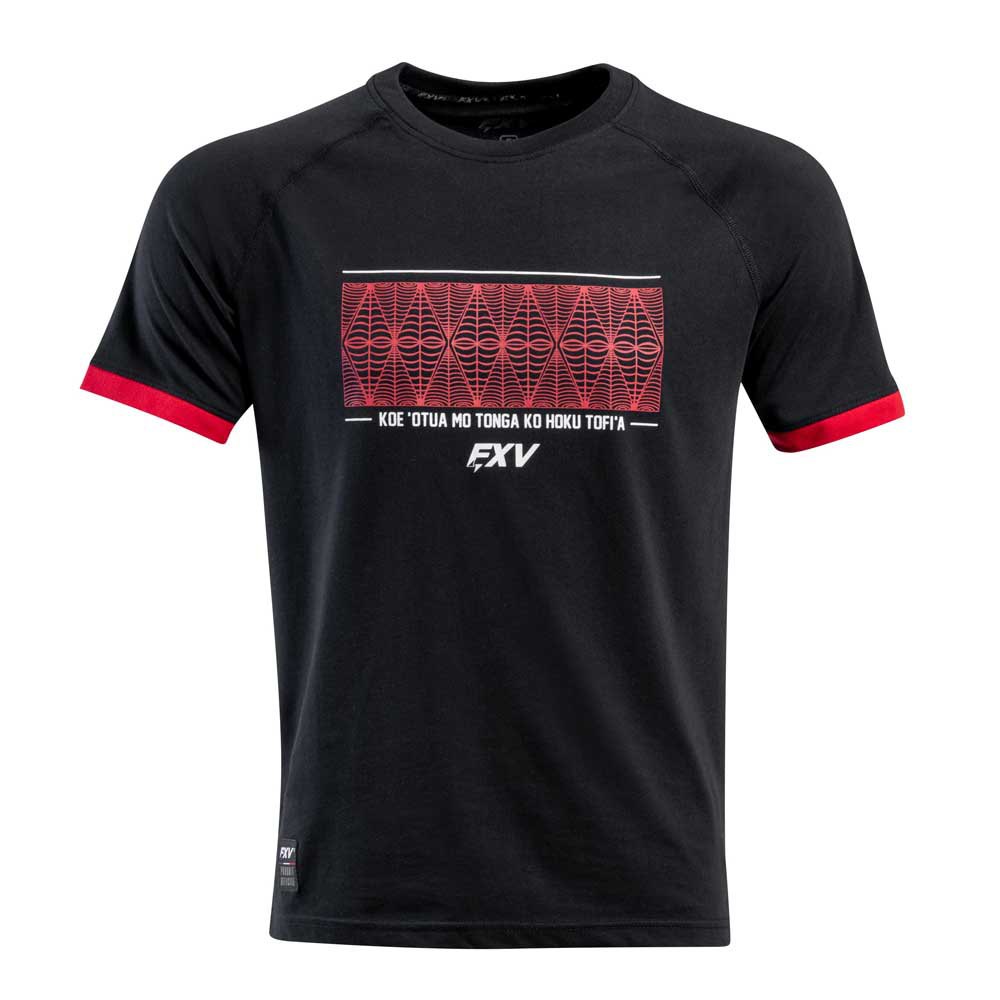 Force Xv Tonga 23/24 Graphic 2 Short Sleeve T-shirt Schwarz M Mann von Force Xv